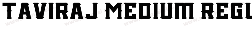Taviraj Medium Regul字体转换